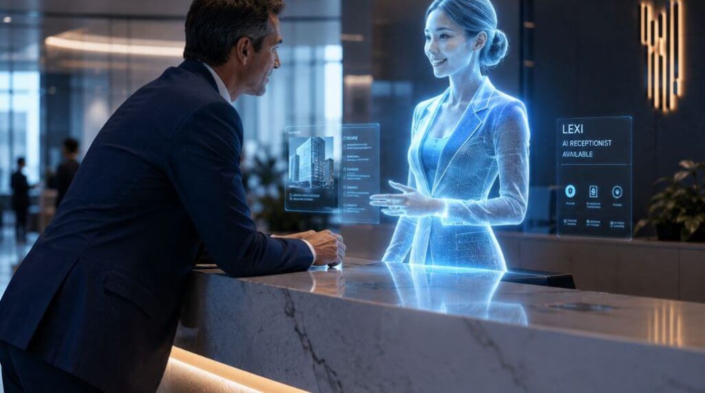 ai receptionist for lead capture