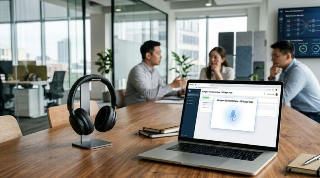 do ai voice agents keep interview data secure