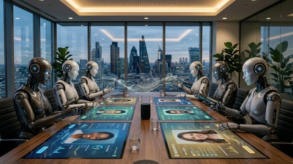 how many candidates can ai agents interview at once